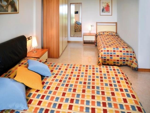 Ložnice v apartmánu rezidence Delle Terme